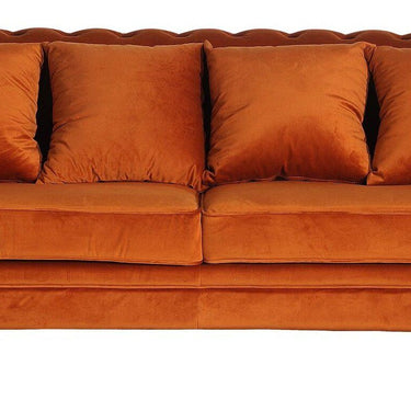 VELVET 3-Sits Soffor Rostig Orange