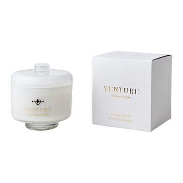 VENTURE Doftljus Jasmine vanilla, Vit