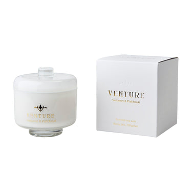 VENTURE Doftljus Verbena & patchouli, Vit