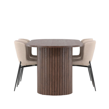 Venture Home Härön Dining Table with Modesto Dining Chair