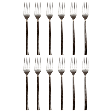 ODIN Gaffel, Silver/svart 12-pack