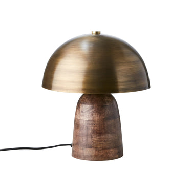 FUNGI Bordslampa/Limited Edition M, Mässingsfärgad/brun