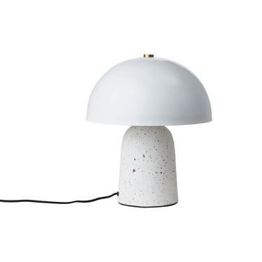 FUNGI Bordslampa/Limited Edition M, Vit/svart