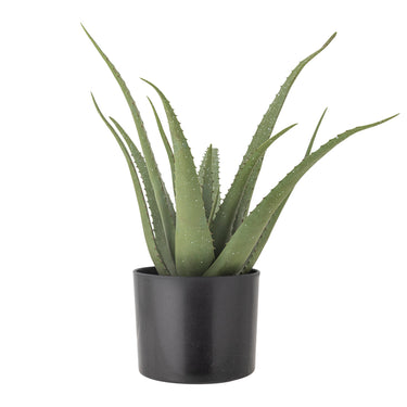 Aloe växt gröna konstgjorda blommor