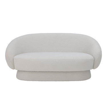 Ted soffa, vit, polyester